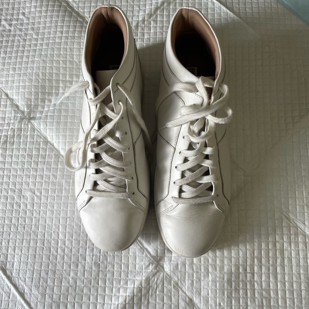 Fitflop White High-Top Sneakers